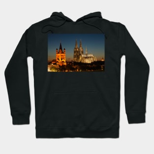 Koelner Dom at dusk Hoodie